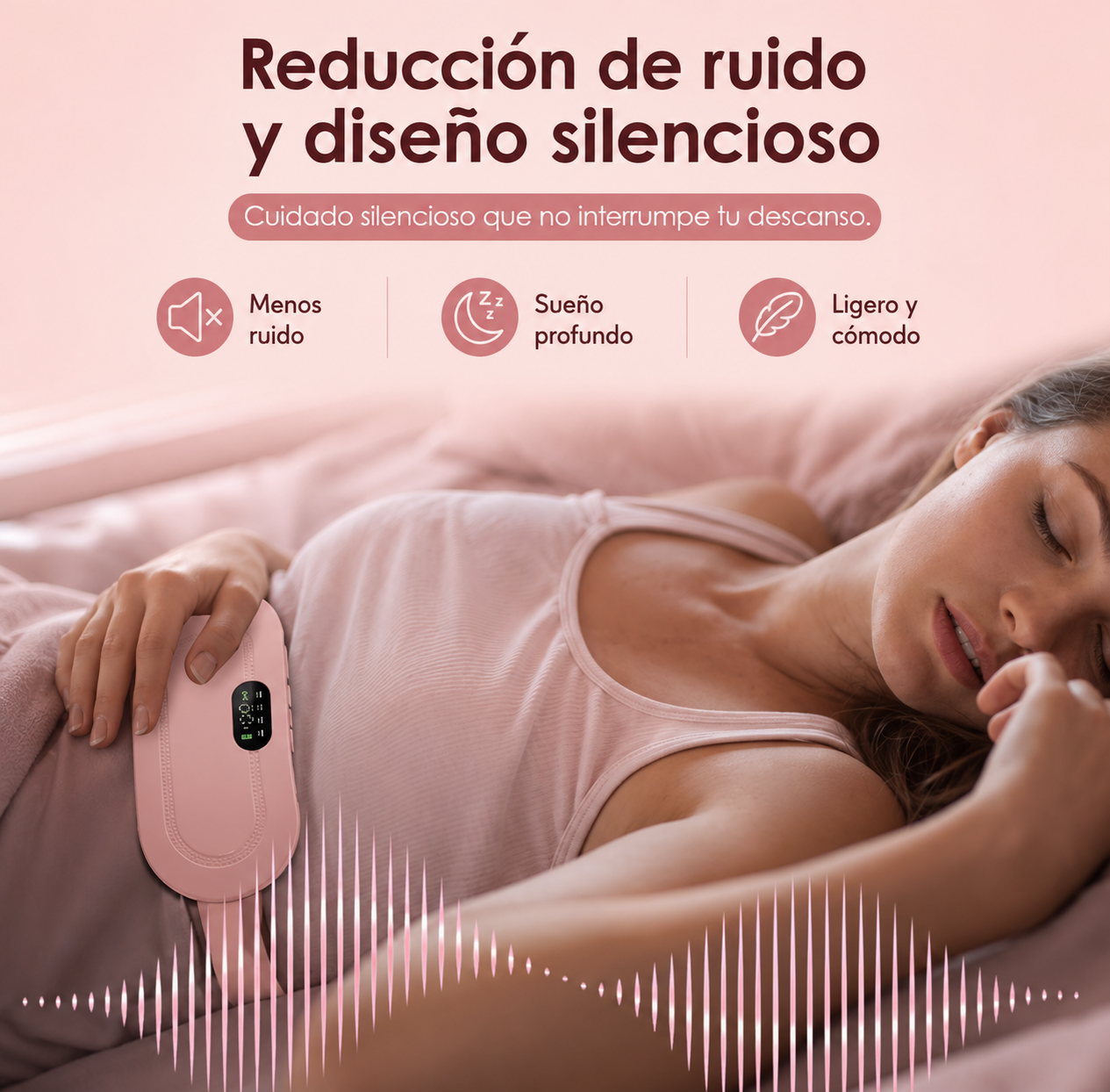 ELARA Cinturón de Calor y Masaje